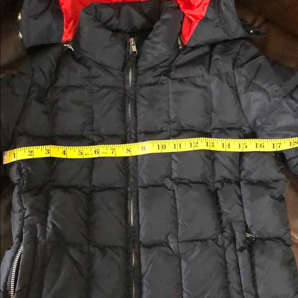 Gap Down Jacket black red interior XS Vintage - Picture 7 of 8